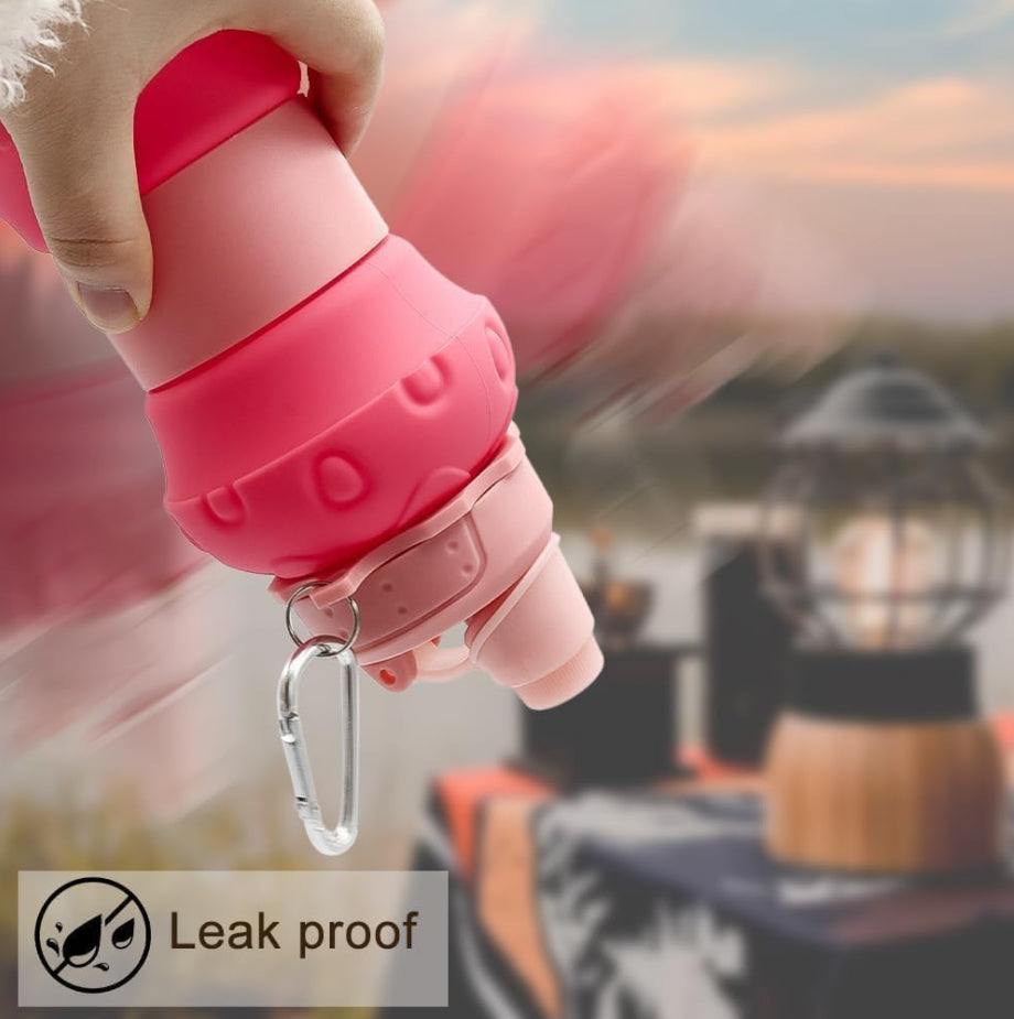 Lush Strawberry collapsible bottle