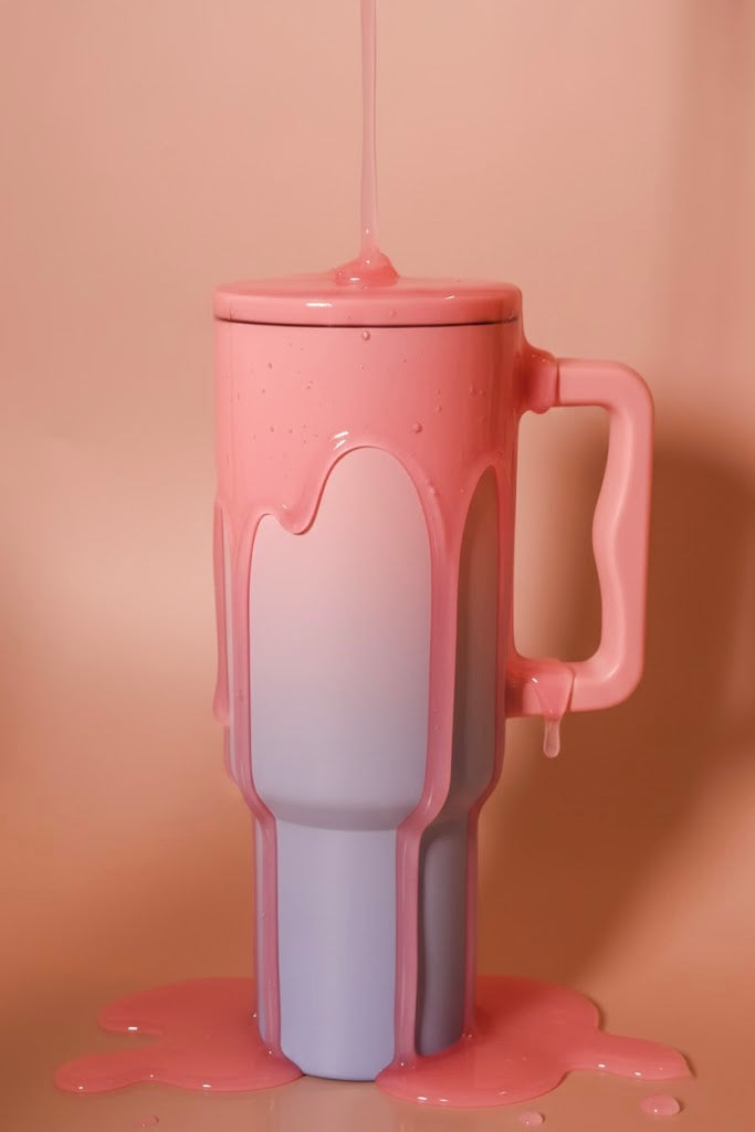 Sip In Style Sipper (Pink Ombre)