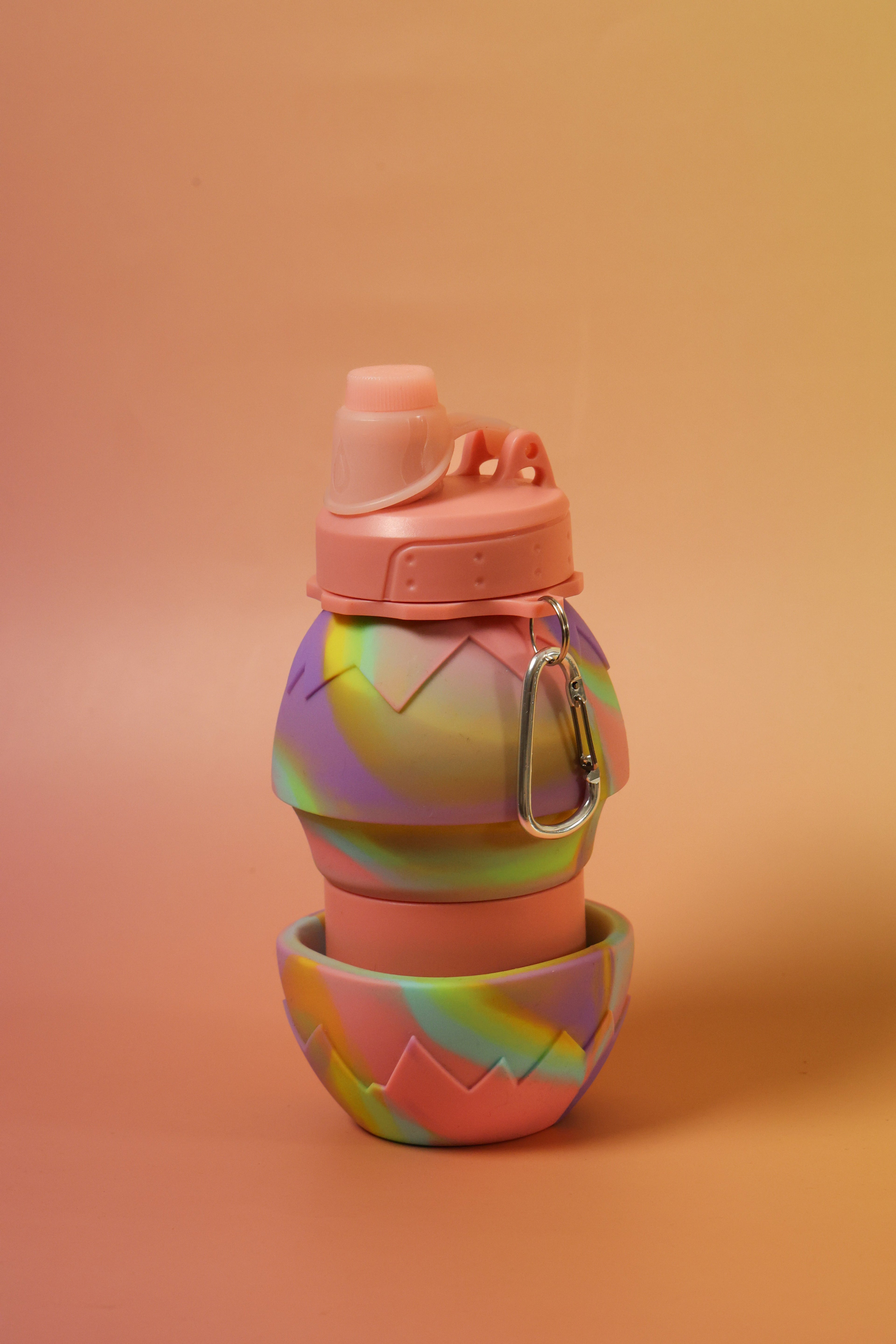 BubbleSip round collapsible bottle