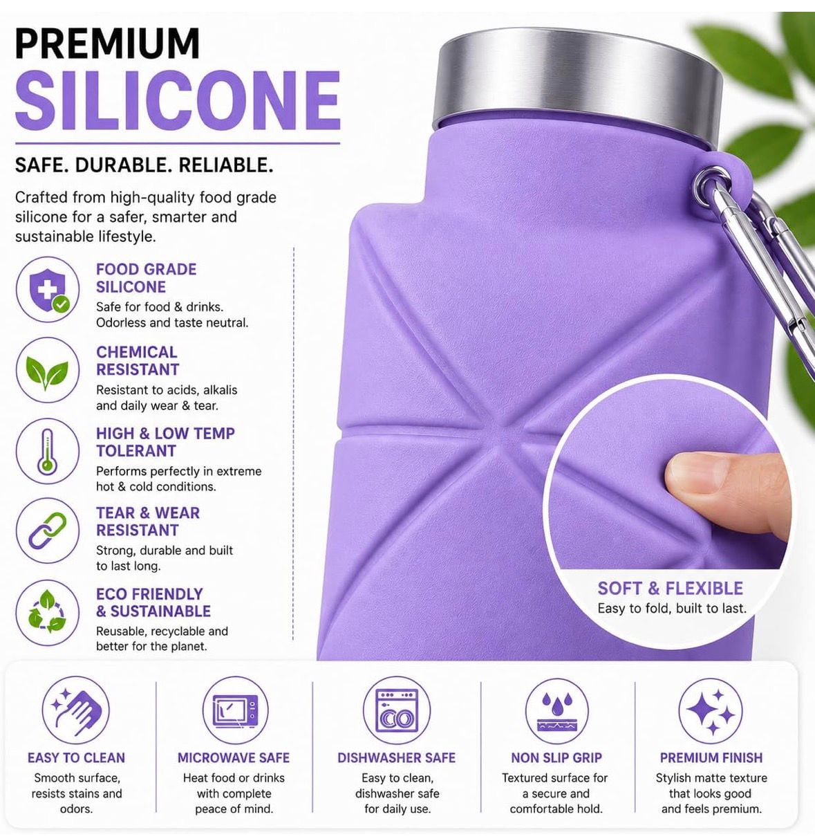 CartonCool square collapsible bottle