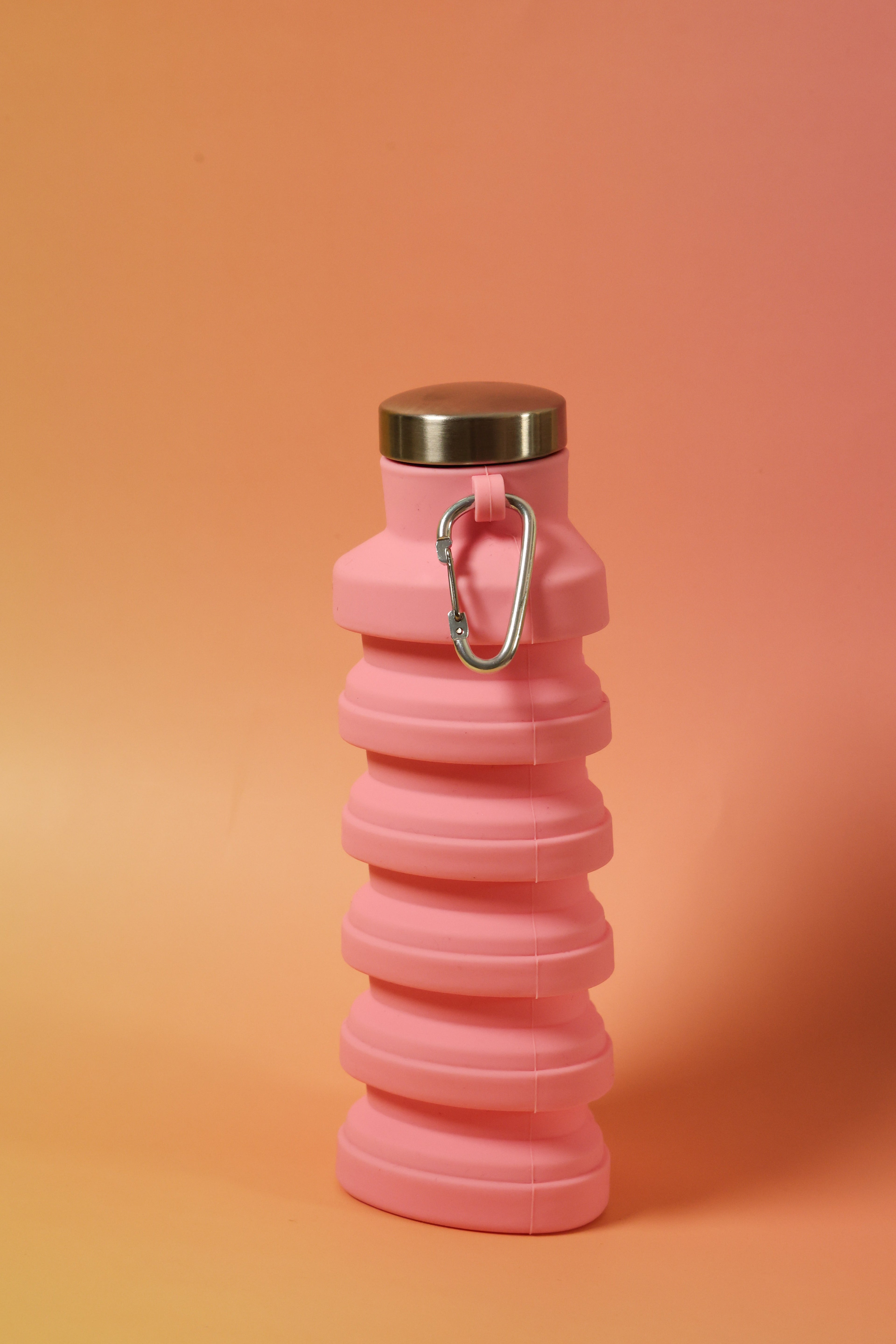 HeartSip heart shape collapsible bottle