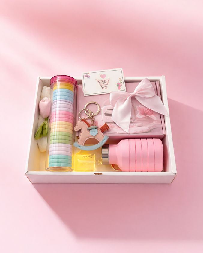 Valentine's Day Gift Hamper with Retro Mini Speaker