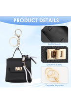 Teeny Totes Bag Charm (Black)