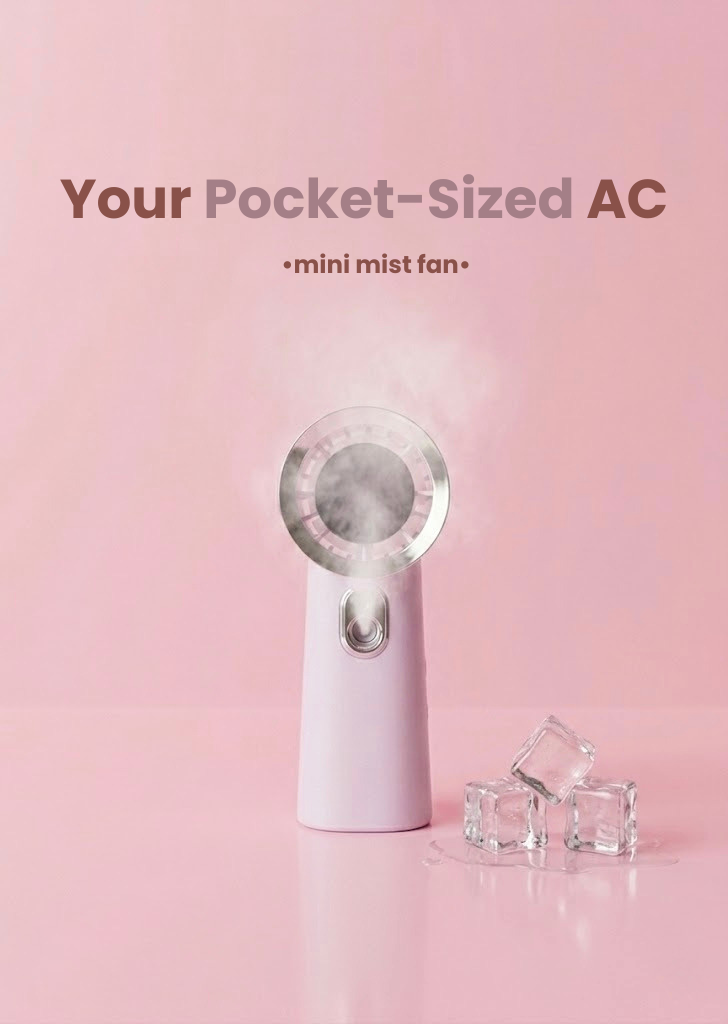 Airpop Mini Mist Hand Fan