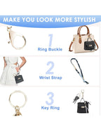 Teeny Totes Bag Charm (Black)