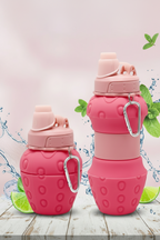 Lush Strawberry collapsible bottle