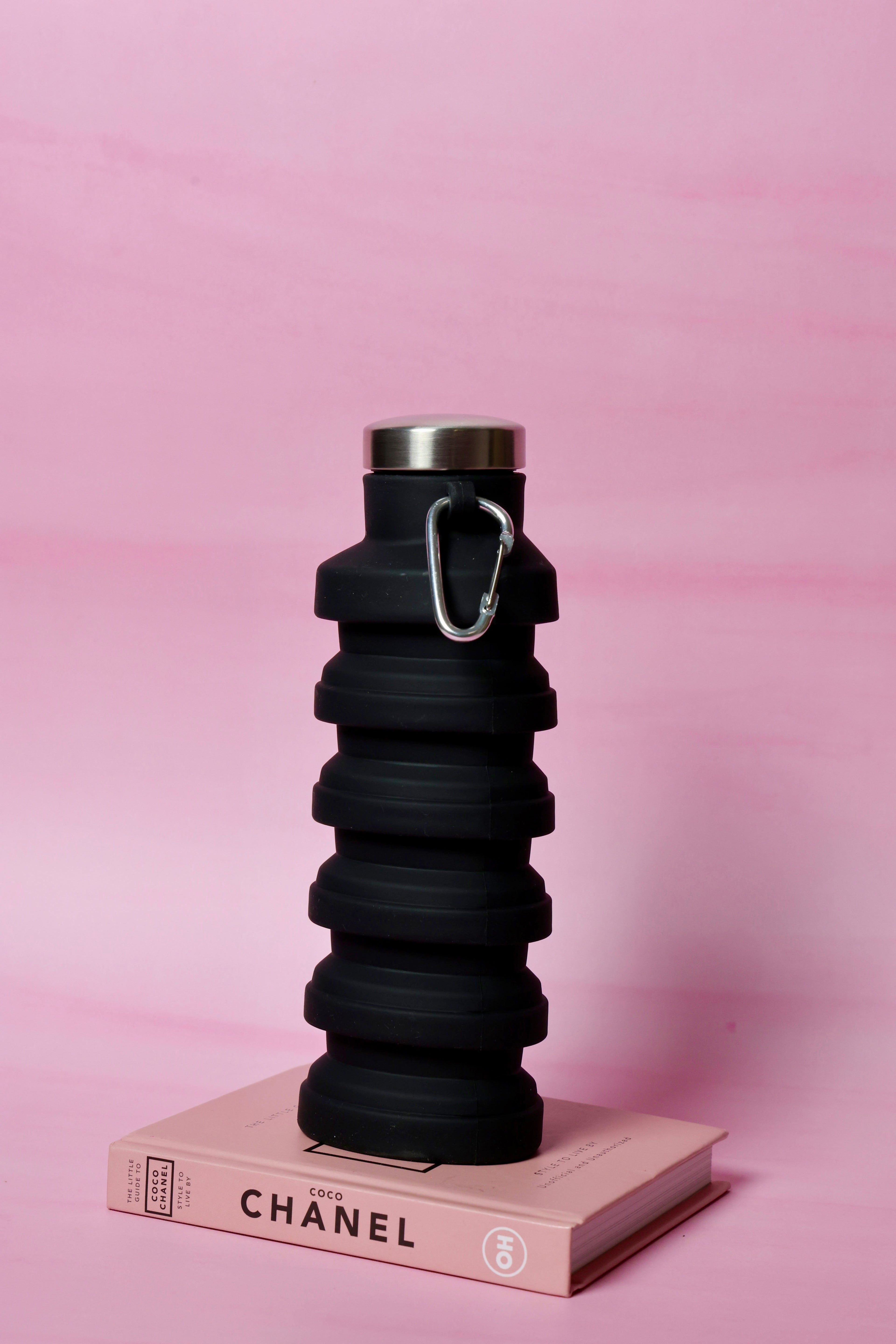 HeartSip heart shape collapsible bottle