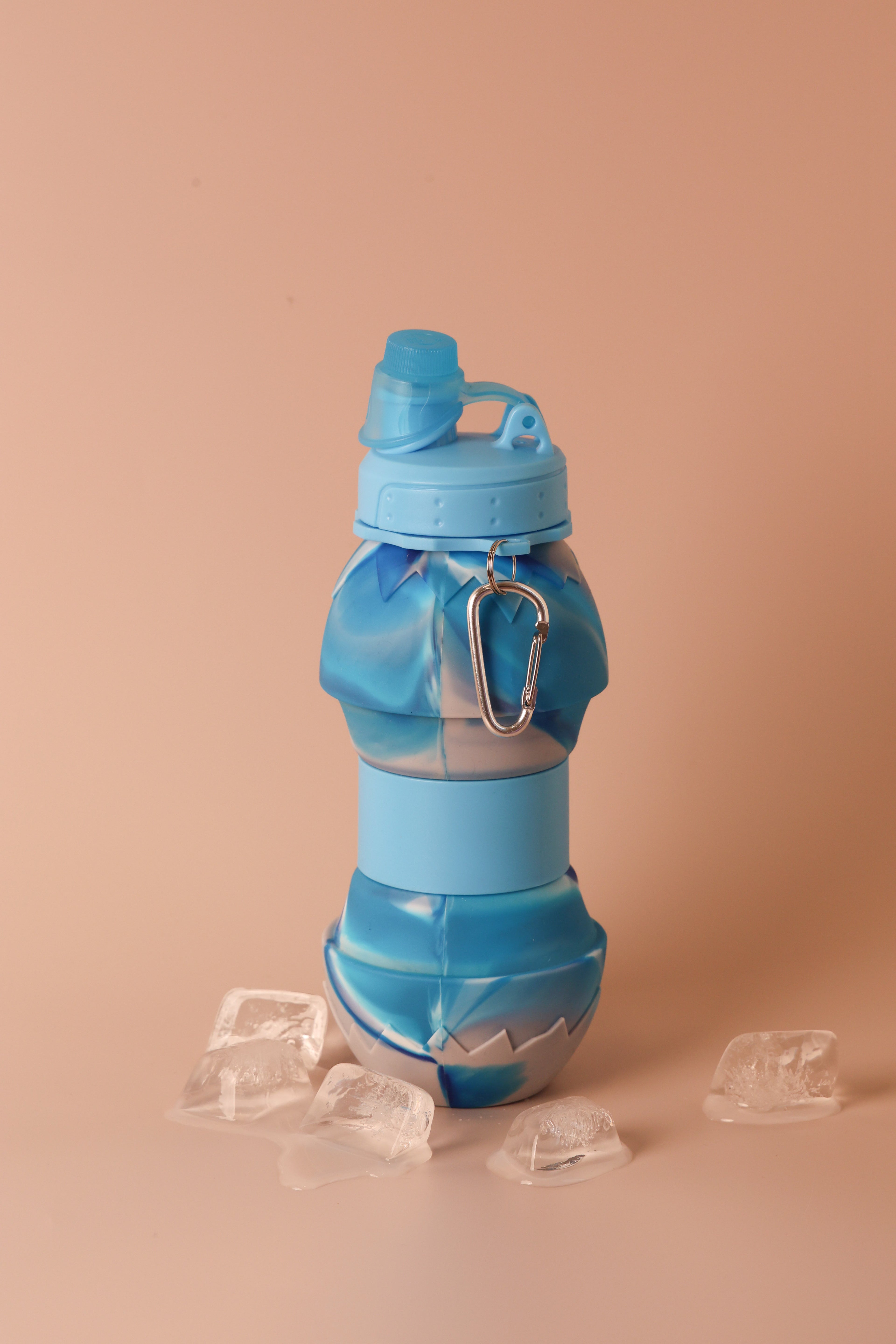 BubbleSip round collapsible bottle