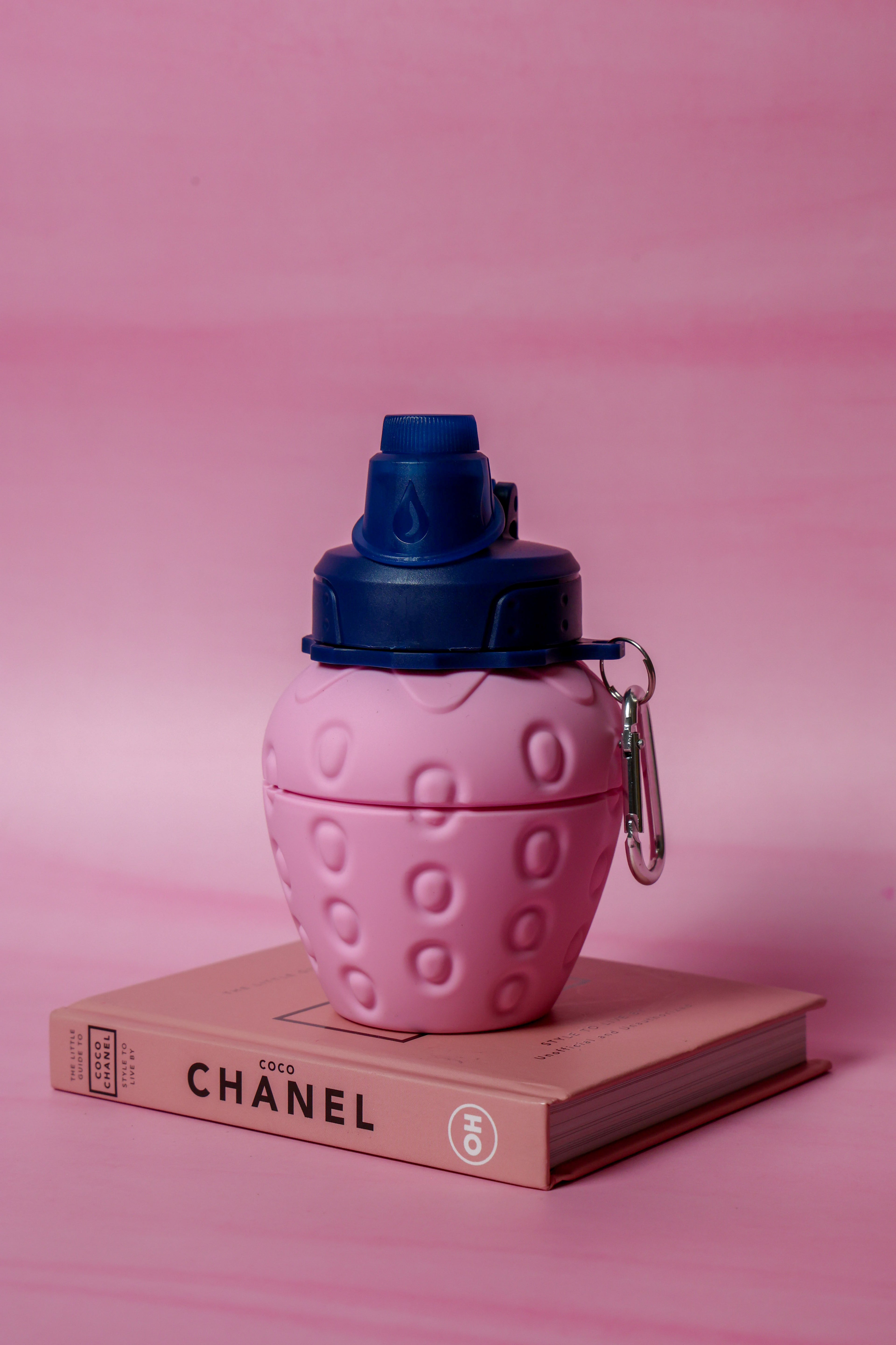 Lush Strawberry collapsible bottle