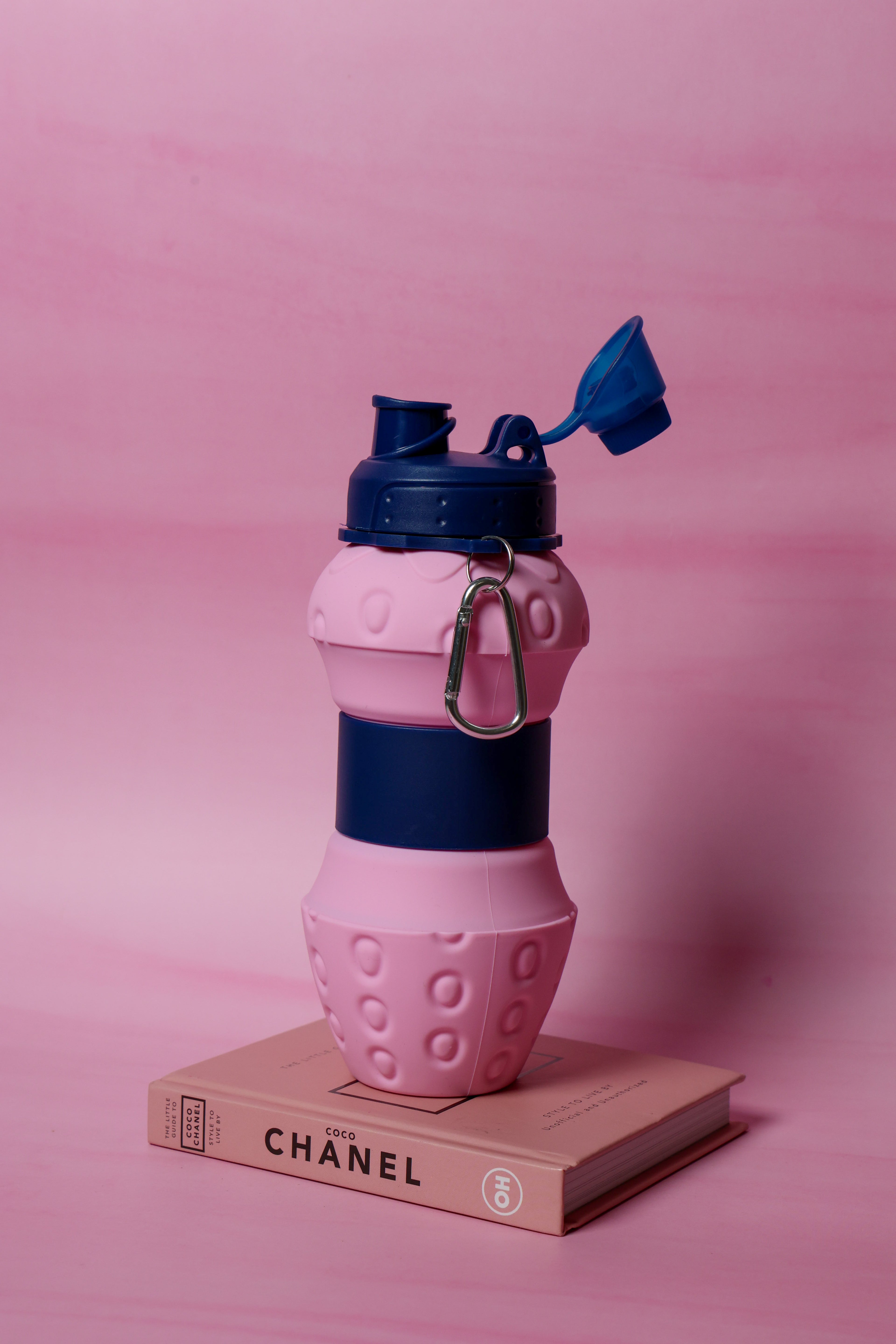 Lush Strawberry collapsible bottle