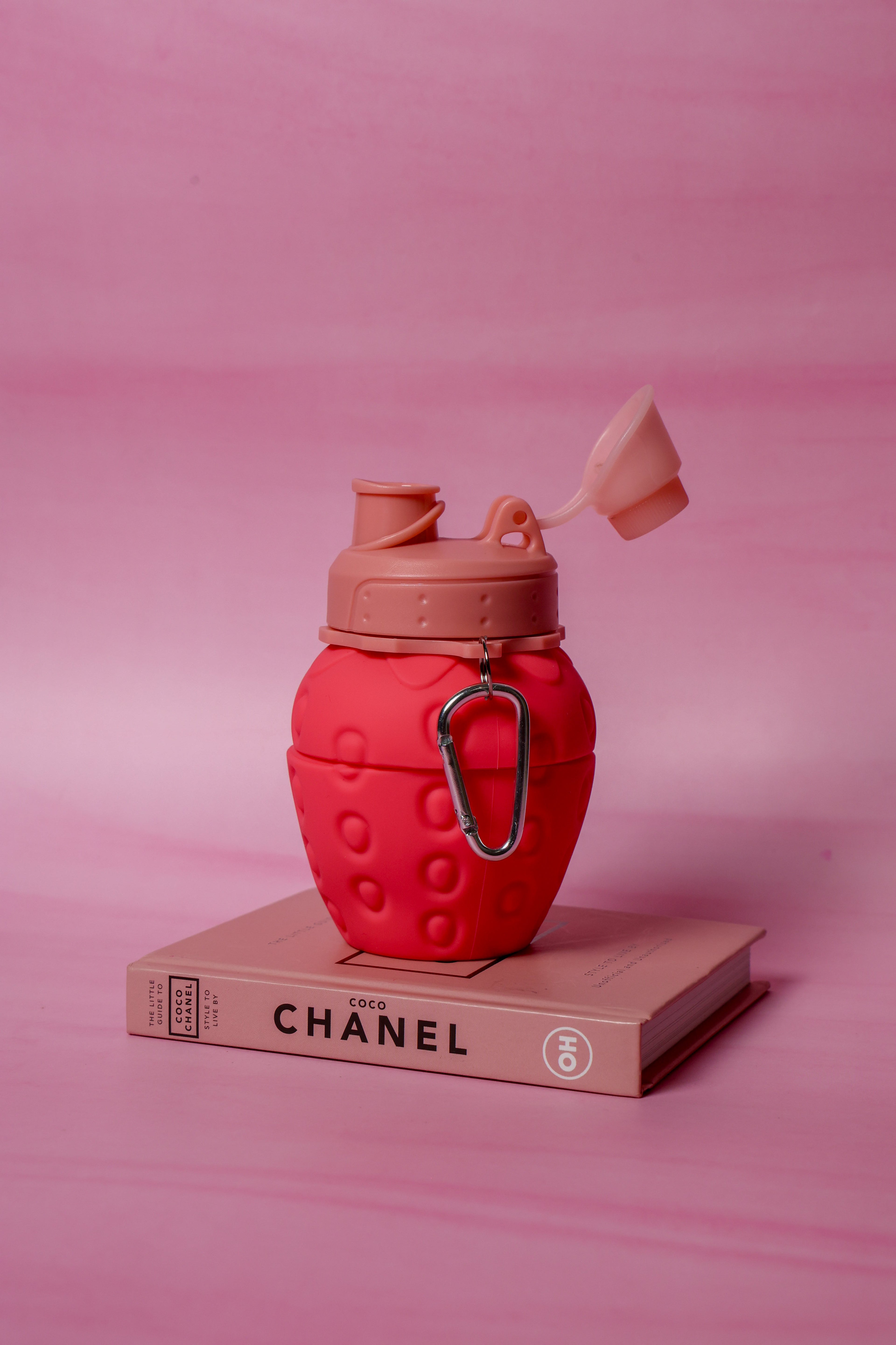 Lush Strawberry collapsible bottle