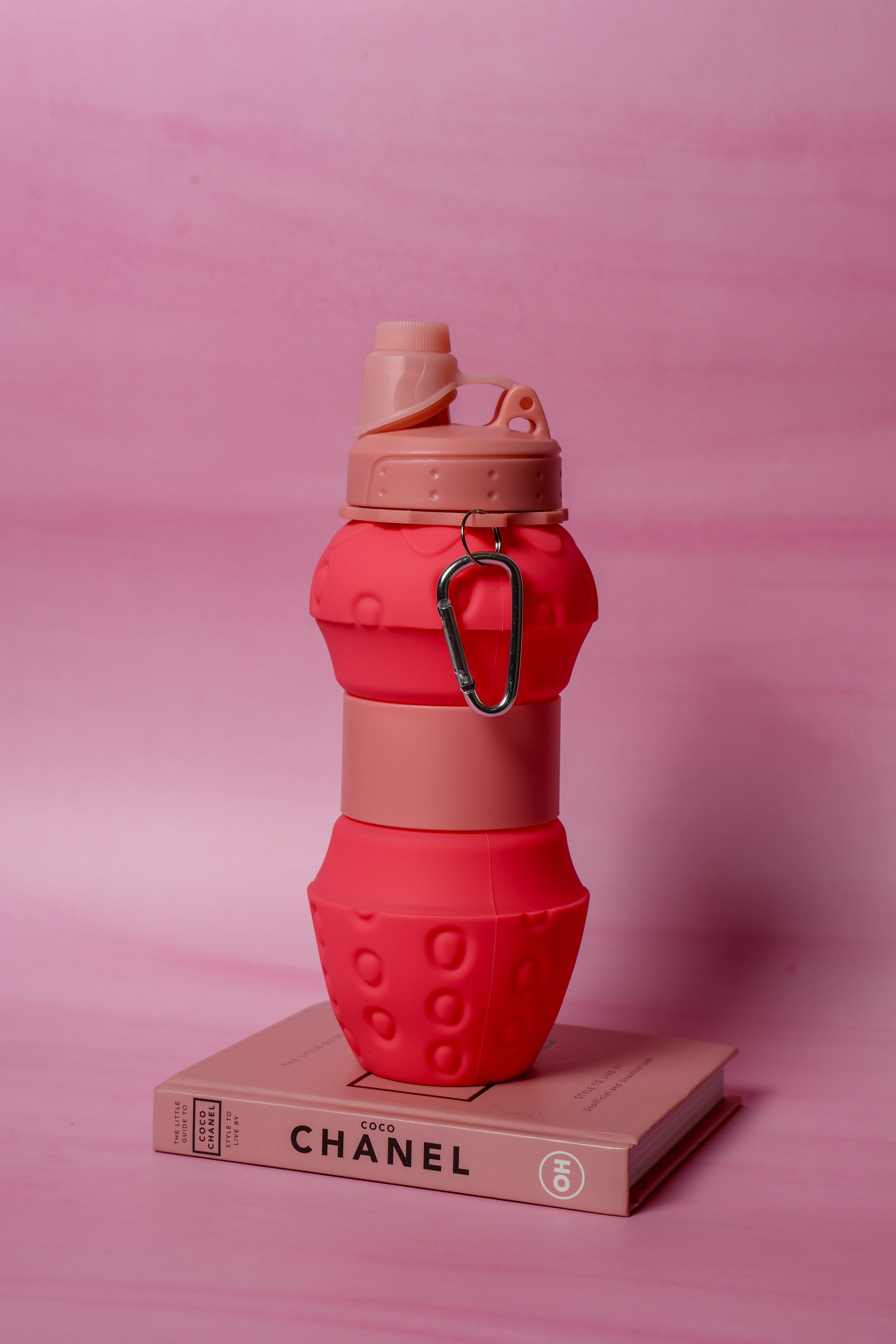 Lush Strawberry collapsible bottle