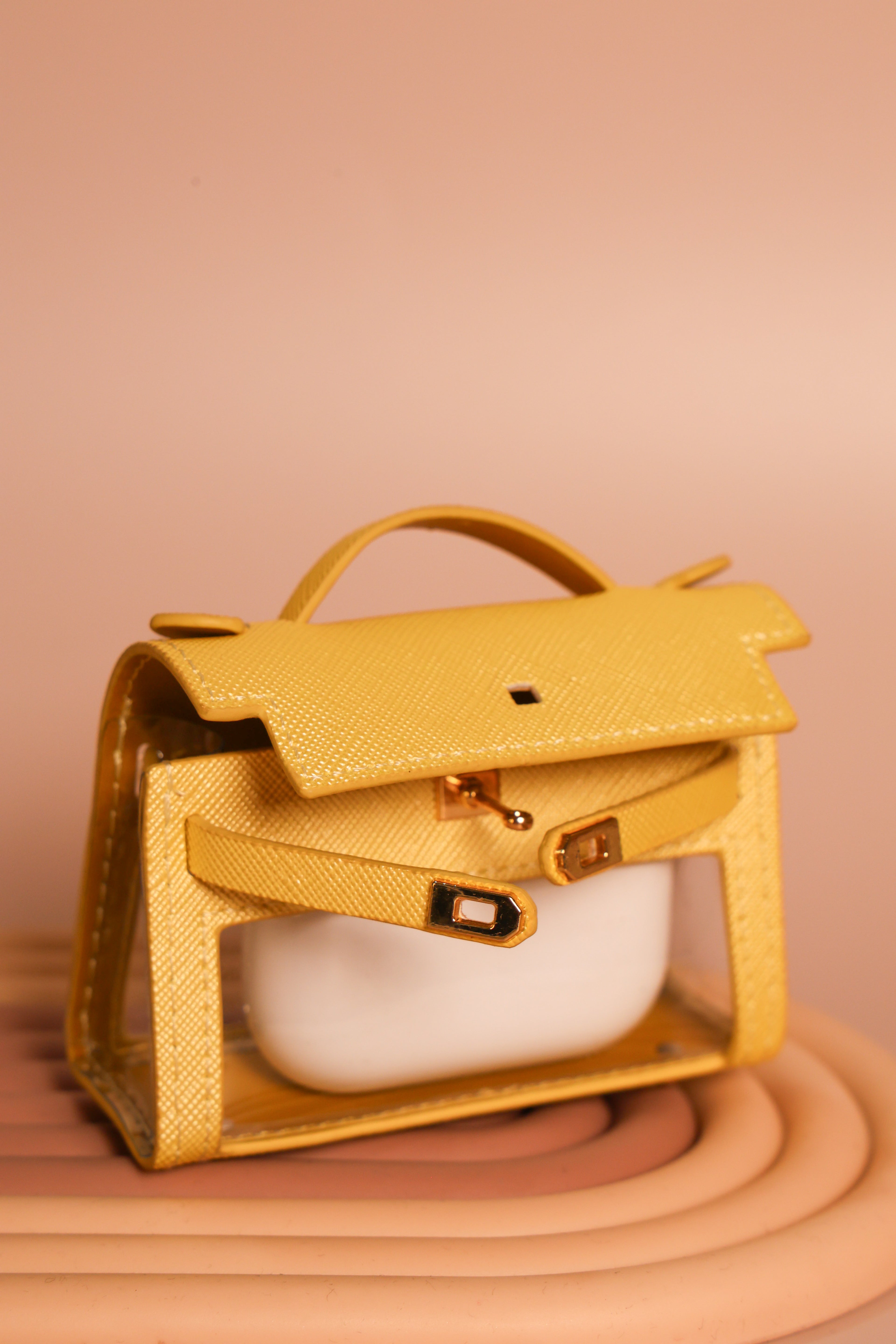 KeyCuties Airpods & Key Bag (Yellow)