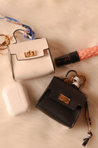 Teeny Totes Bag Charm (Black)