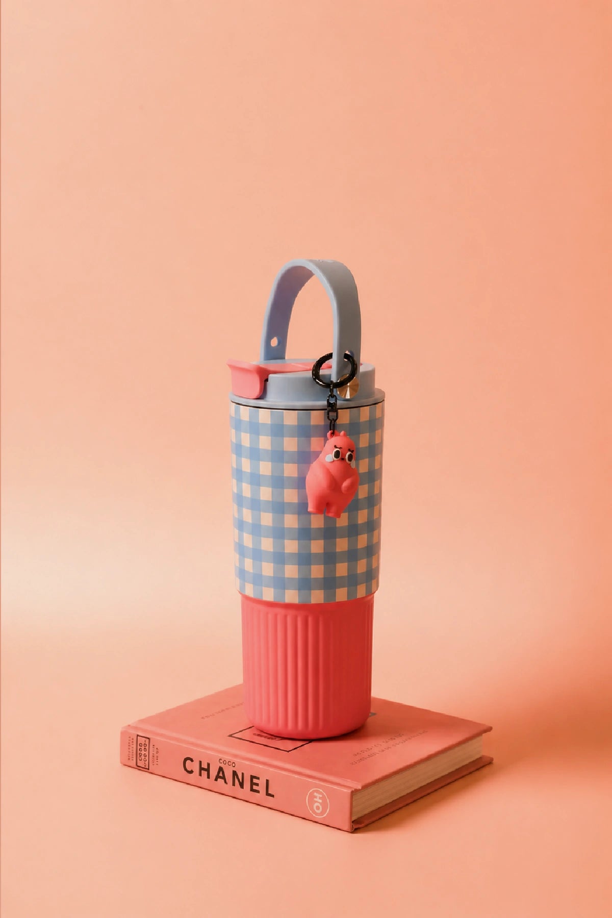 Sip & Sling  Crossbody Sipper (Blue & Pink) 700ml